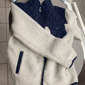 Goodfellow & Co Sherpa Zip Up Jacket Sz Sm